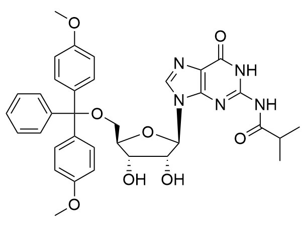 5'-O-(4,4'-二甲氧基三苯甲基)-N2-異丁?；?2'-鳥苷